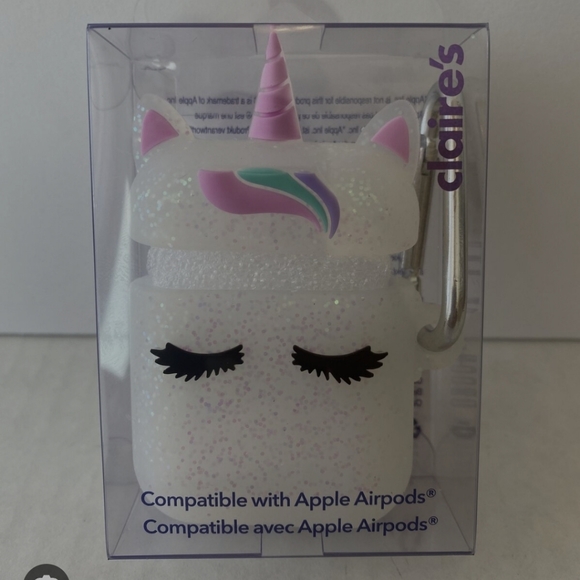 Pucker pods unicorn airpod case with lip gloss - Picture 2 of 2